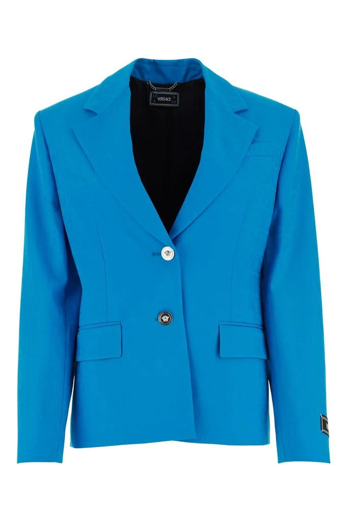Versace Versace Allover Jacquard Tailored Blazer 1