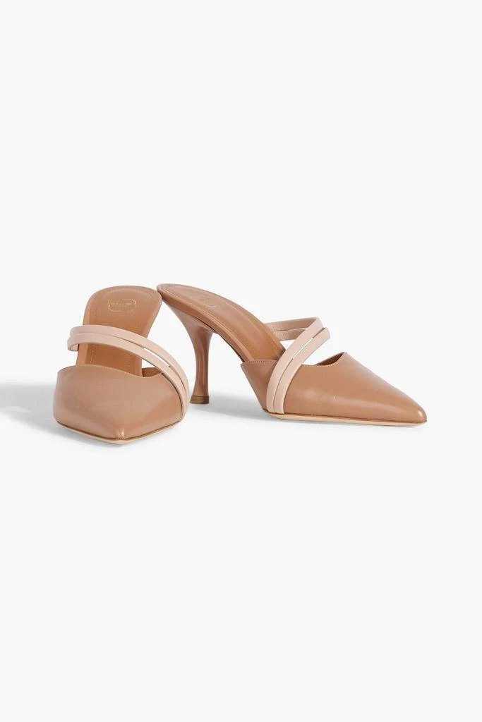 Malone Souliers Tia 70 two-tone leather mules 2
