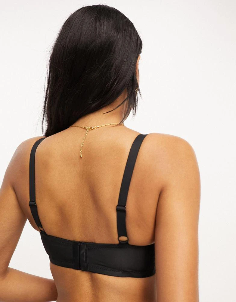 ASOS ASOS DESIGN Fuller Bust moulded t-shirt bra in black 2