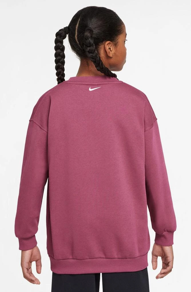 NIKE Kids' Club Oversize Crewneck Pullover