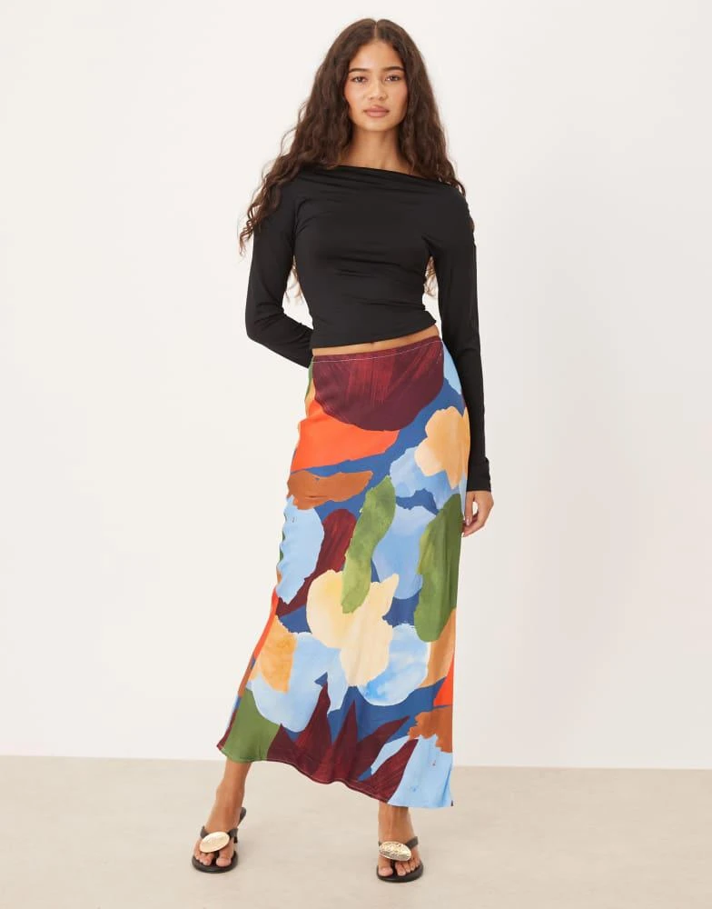 knee length dresses for ladies Never Fully Dressed Animal Sheer Maxi Skirt  Think Bubbles