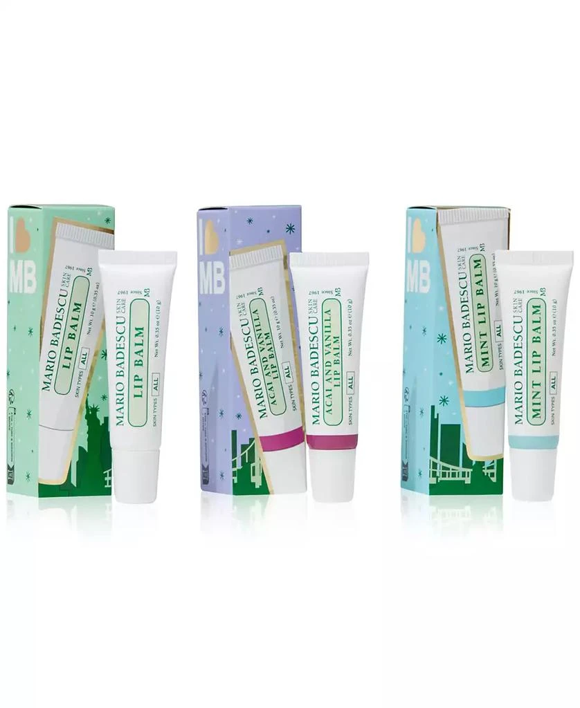 Mario Badescu 3-Pc. Lip Balm Set