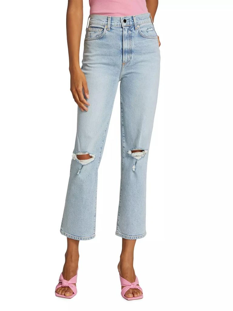 Le Jean Sabine Modern Ankle Straight High-Rise Jeans 3
