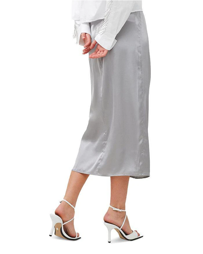French Connection Inu Satin Midi Wrap Skirt 2