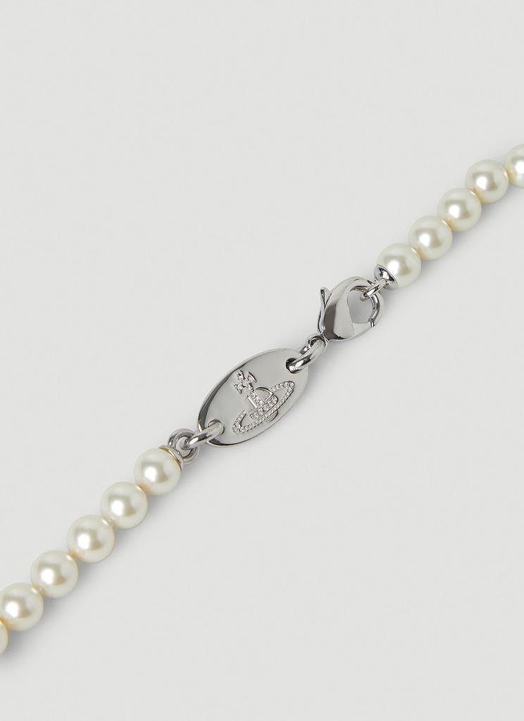 Vivienne Westwood Stuart Swarovski Pearl Necklace