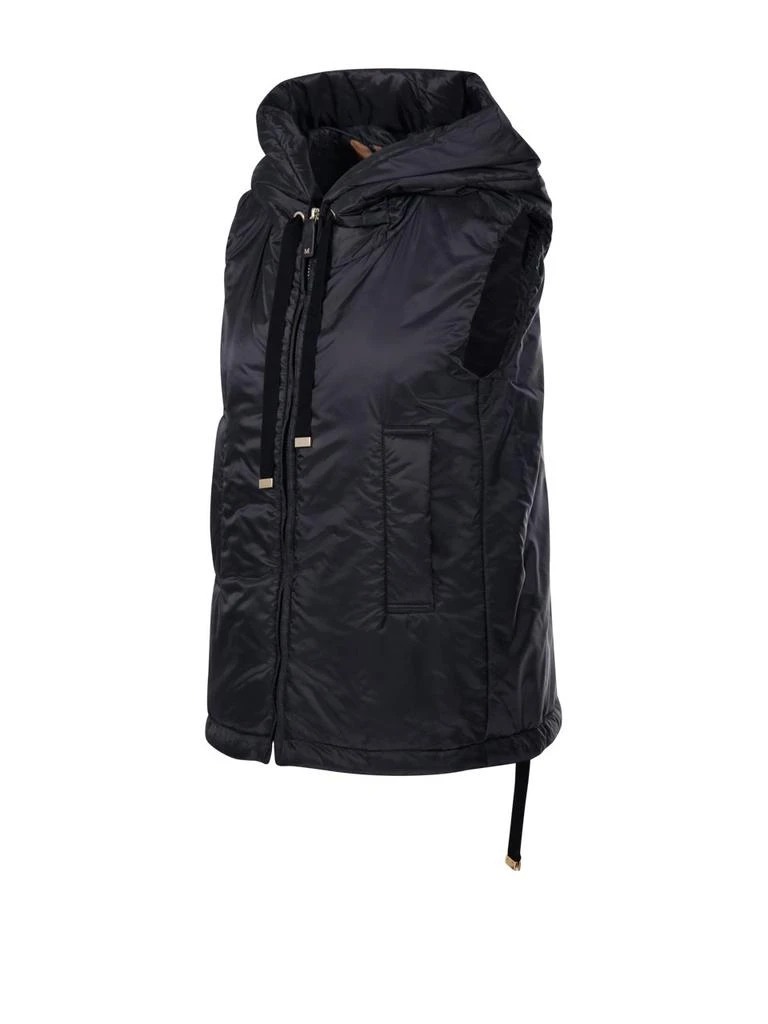 Max Mara The Cube Max Mara The Cube Zip-Up Drawstring Gilet 3