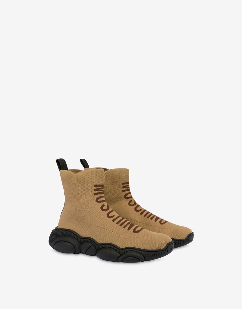 Moschino High Teddy Shoes With Logo