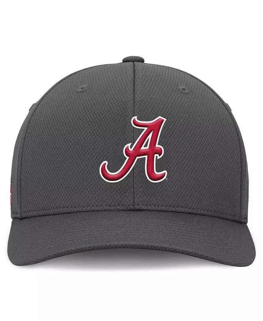 Top of the World Men's Charcoal Alabama Crimson Tide Reflex Logo Flex Hat 4