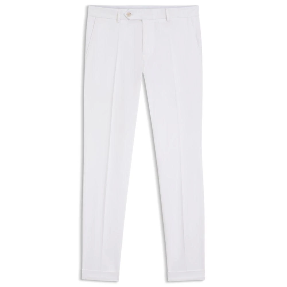 Hugo Boss Washable slim-fit trousers in stretch cotton