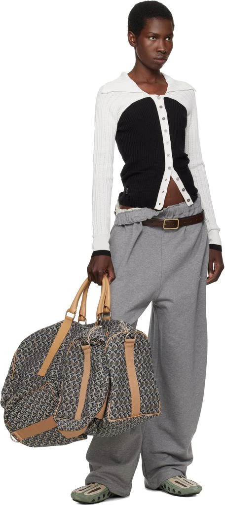 Magliano Navy & Beige Livello Monogam Gym Bag 4