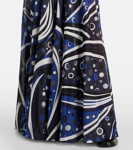 Pucci Printed cotton muslin maxi skirt 5