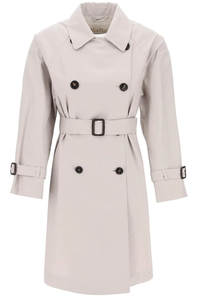 MAX MARA THE CUBE midi double-breasted coat 1