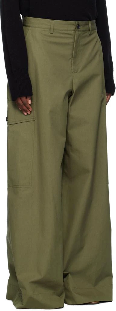 La Collection Khaki Stein Trousers 2