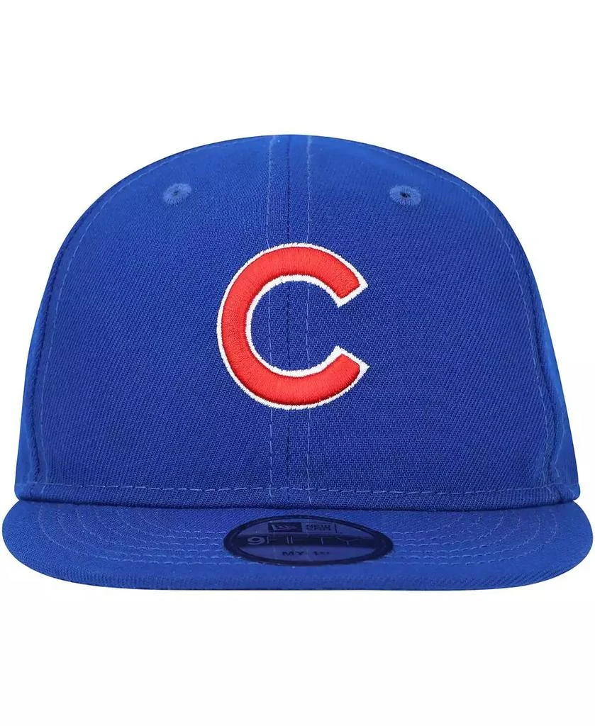 New Era Infant Boys and Girls Royal Chicago Cubs My First 9FIFTY Adjustable Hat 3
