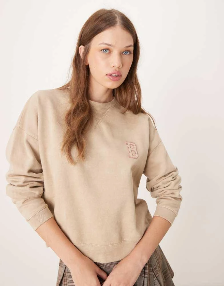 Barbour Barbour Elisha Sweatshirt in white pepper 1