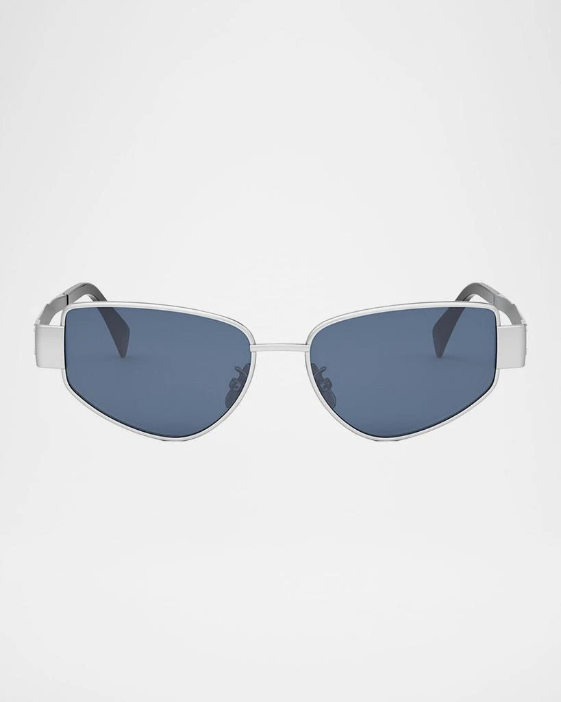 Celine Triomphe Metal Cat Eye Sunglasses 3