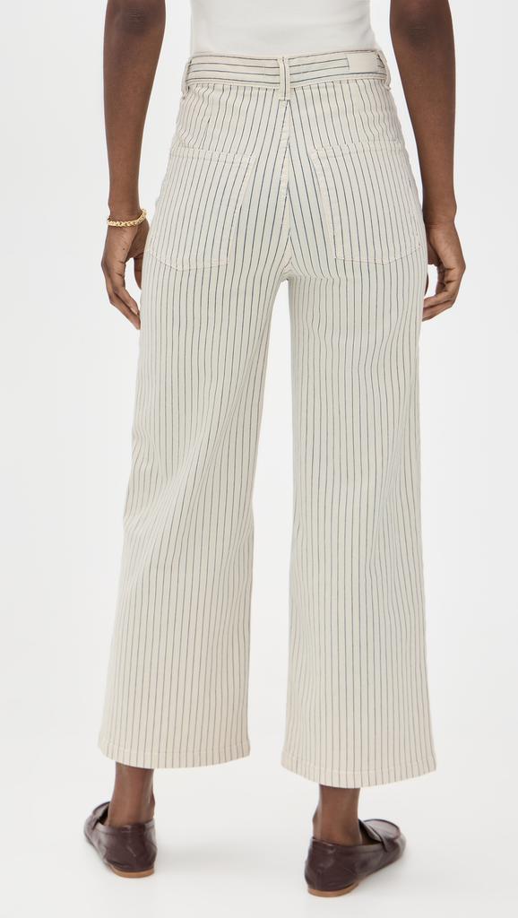 DL1961 Hepburn Wide Leg High Rise Ankle Jeans