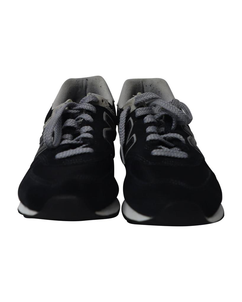 New Balance 574 Core Sneakers in Black Suede