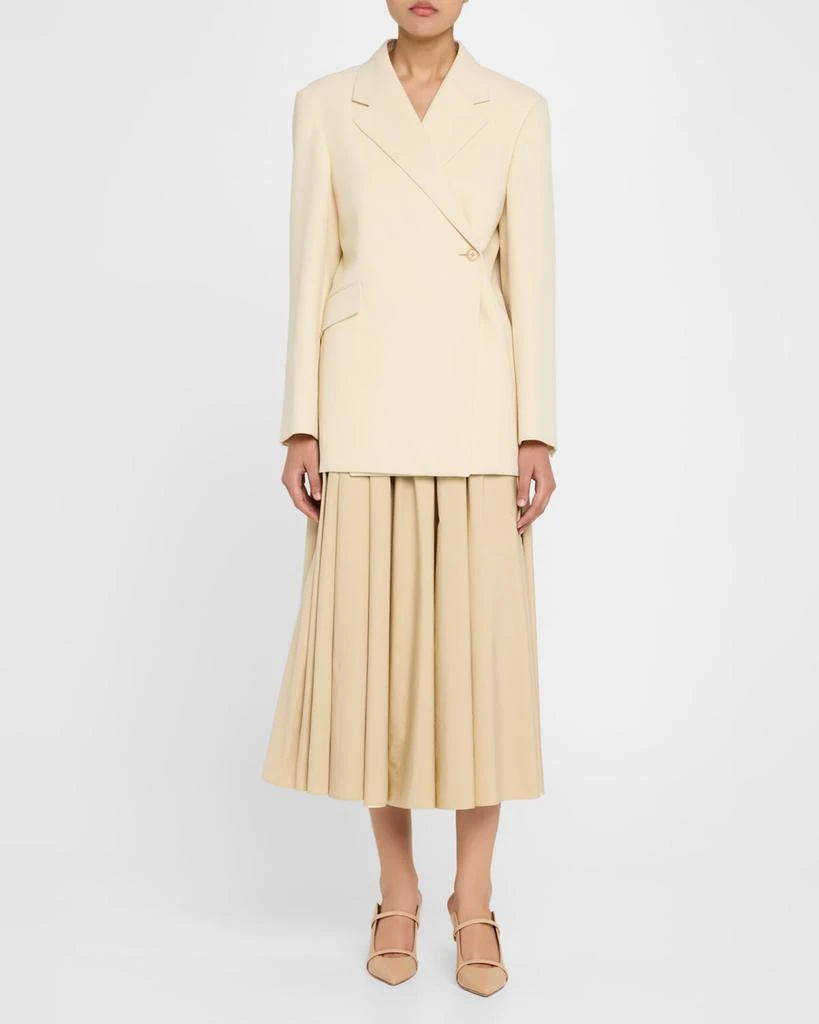 Malone Souliers Maureen Leather Dual-Band Mule Pumps 3