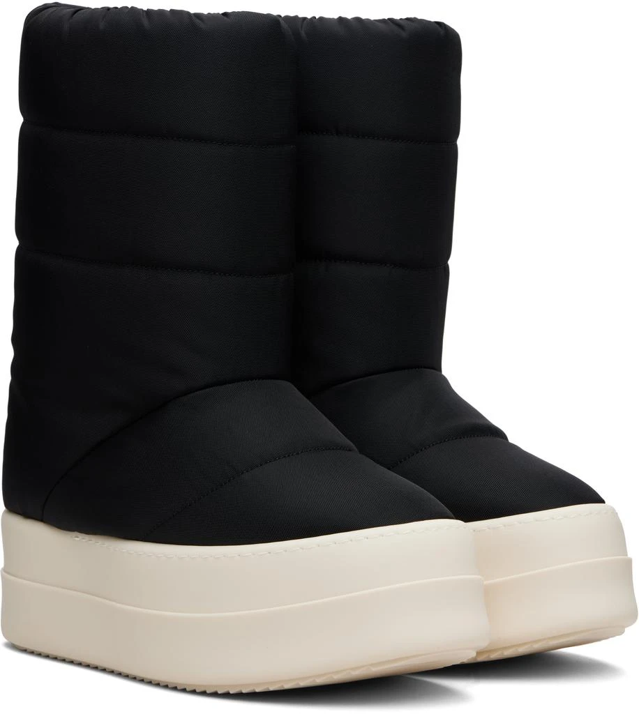 Rick Owens Black Concordians Mega Bumper Lunar Boots 4