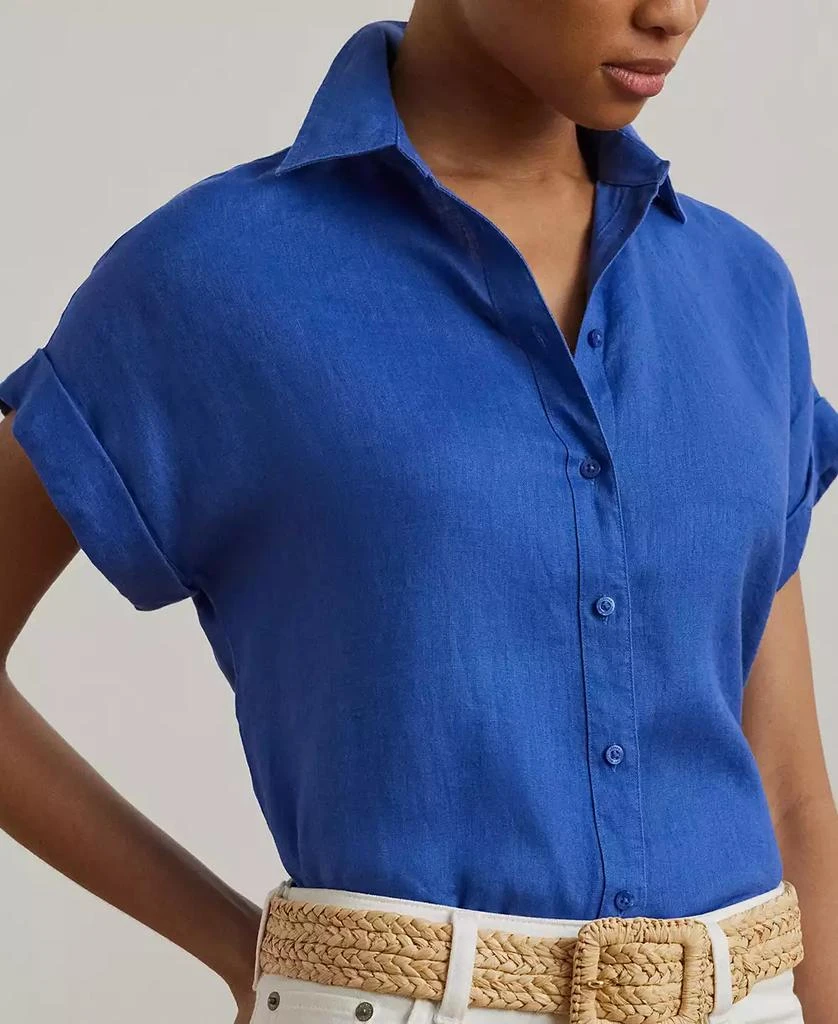 Ralph Lauren Dolman-Sleeve 100% Linen Shirt 3