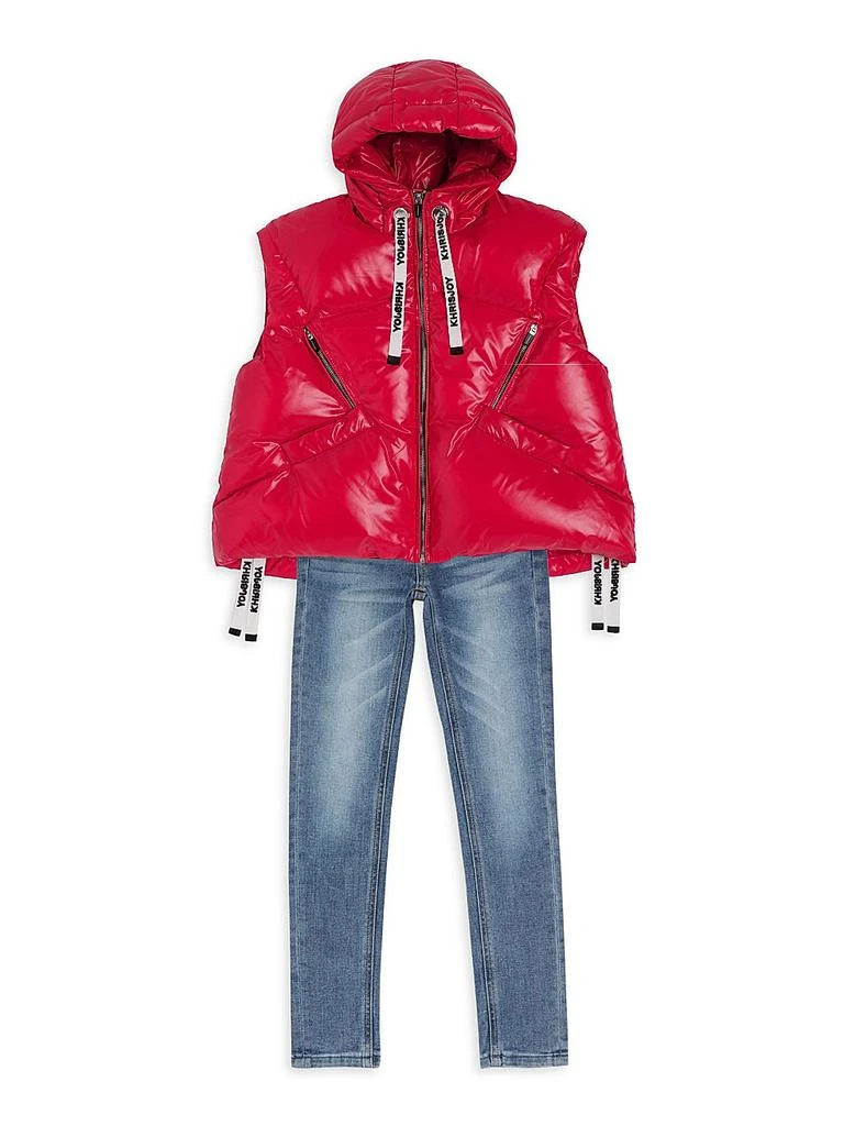 Khrisjoy Boy's Puffer Shiny Vest 2