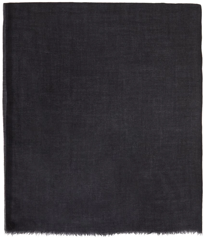 The Row SSENSE Exclusive Black & White Cashmere Scarf 1