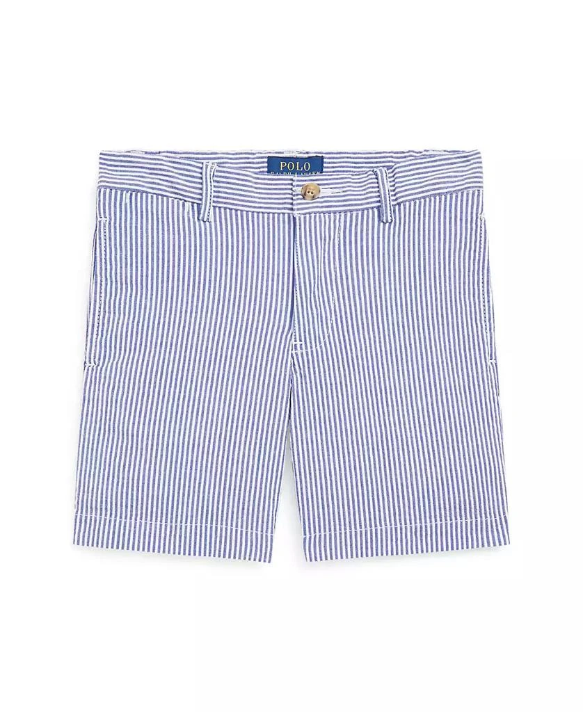 Ralph Lauren Toddler and Little Boys Stretch Seersucker Shorts 5