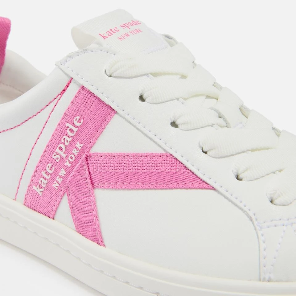 Kate Spade New York KATE SPADE NEW YORK WOMEN'S SIGNATURE LEATHER TRAINERS 3