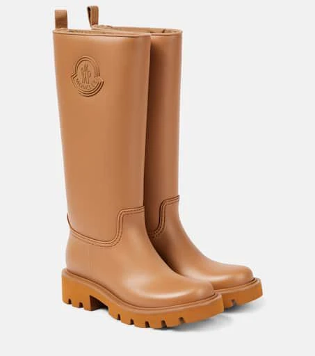 Moncler Kickstream knee-high rain boots 1