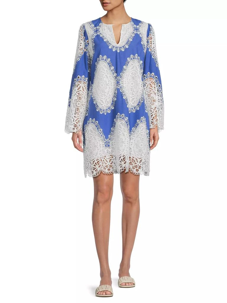 Shop Elandra Cotton &amp; Lace Shift Dress on Sale at BeyondStyle  Get 50%  Off Elandra Cotton &amp; Lace Shift Dress with Limited-Time Flash Deals,  Exclusive Discounts, and Special Offers. Enjoy Unbeatable