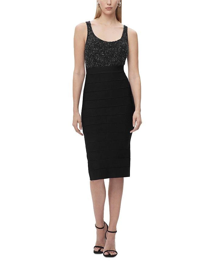 Herve Leger The Fiona Sequin Top 6