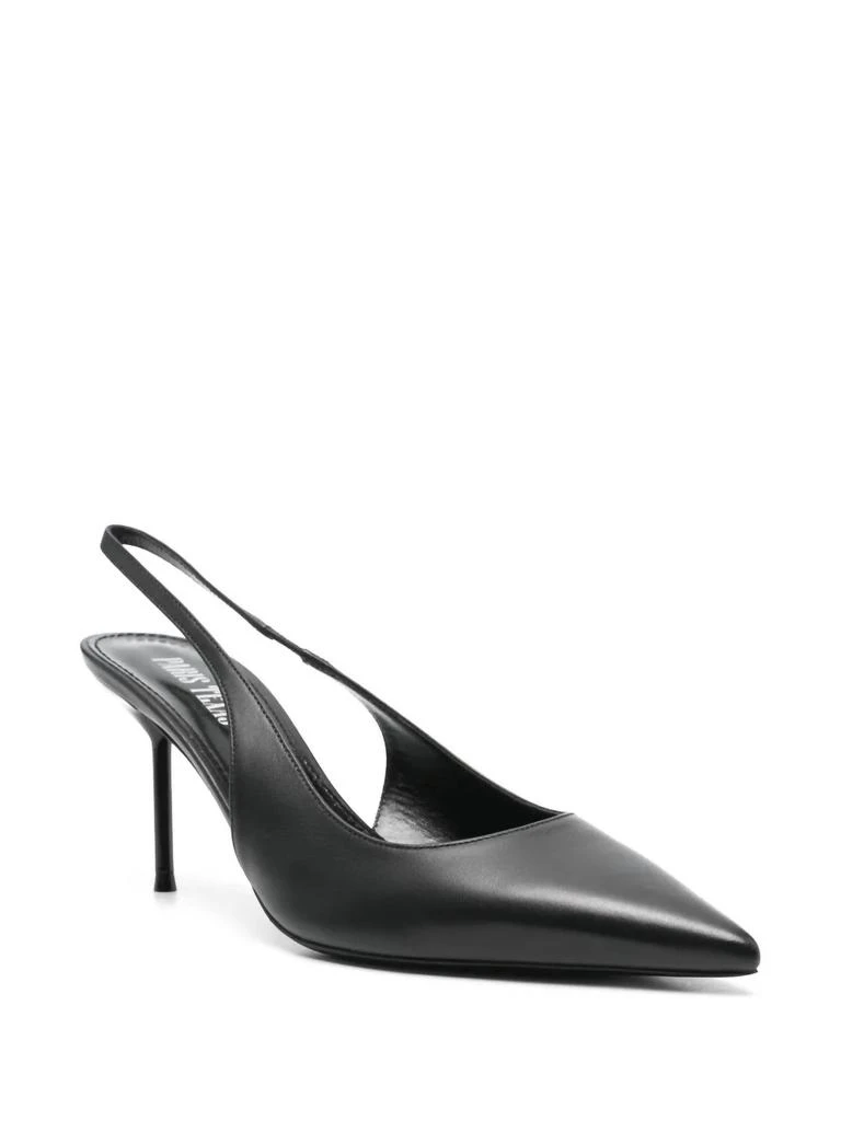 Paris Texas Paris Texas - Women's Lidia Slingback Pointed-toe Pin Heels 2