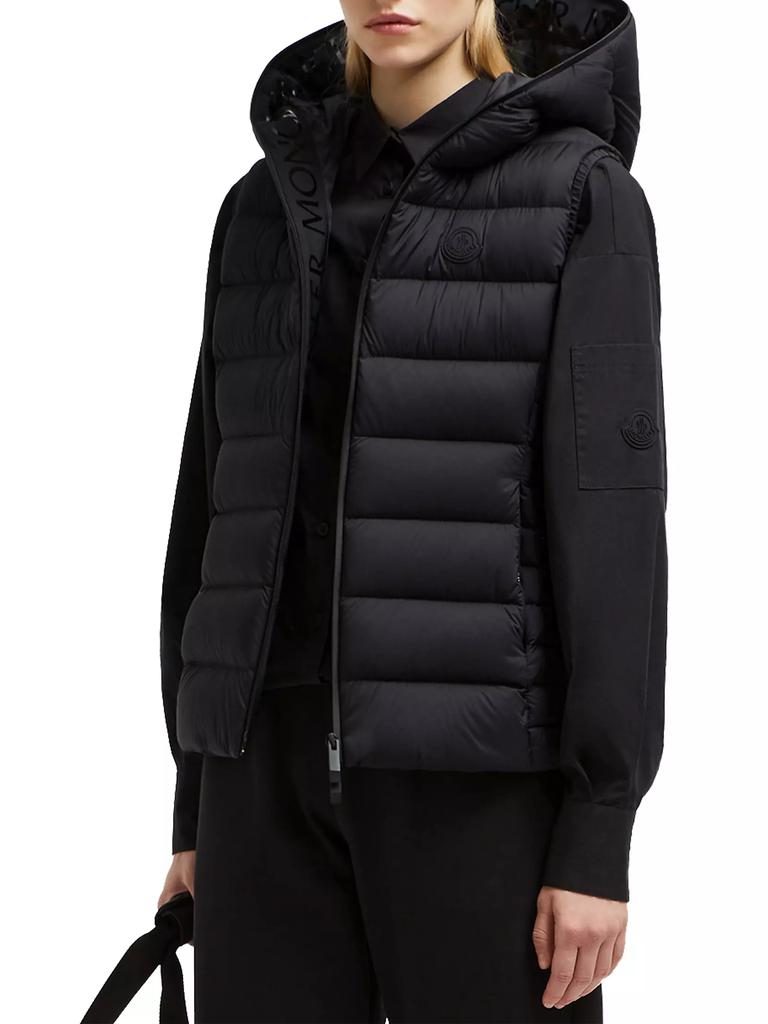 Moncler Barraux Hooded Down Vest