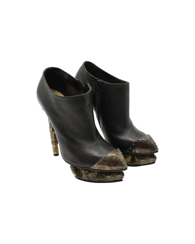 Nicholas Kirkwood x Rodarte Ankle Boots in Black Leather 3