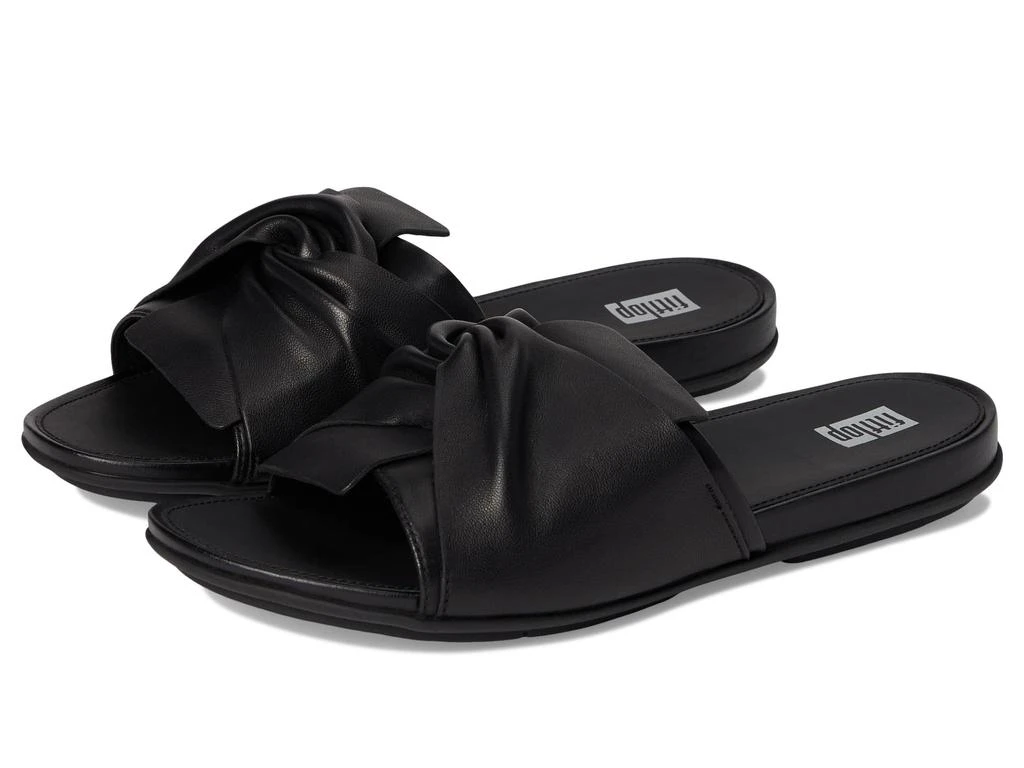 FitFlop Gracie Soft-Twist Leather Slides 1