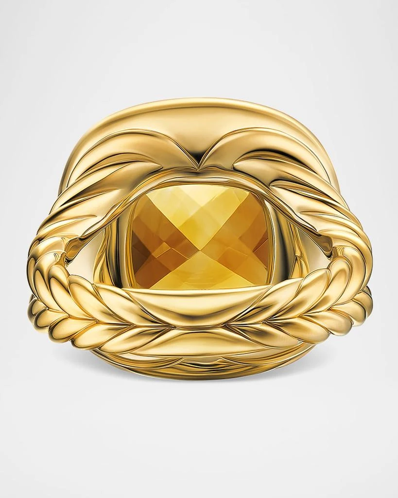 David Yurman Albion Ring with Gemstones and Diamonds in 18K Gold, 15mm 5