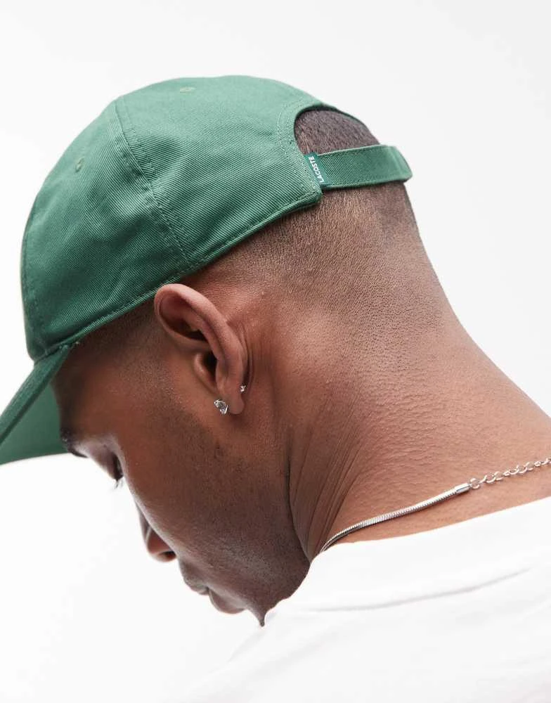 Lacoste Lacoste Unisex baseball cap in green 2