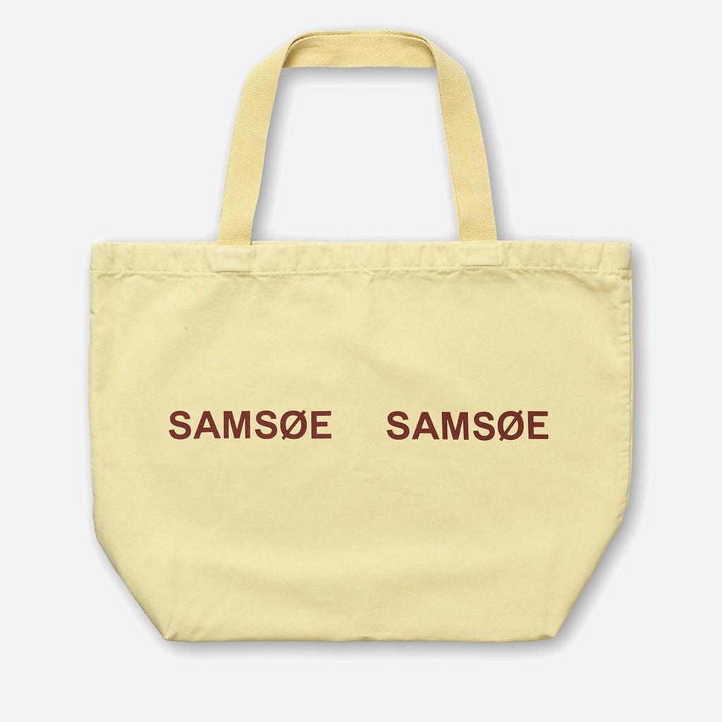 SAMSØE SAMSØE Samsøe Samsøe Frinka Cotton-Canvas Shopper Bag