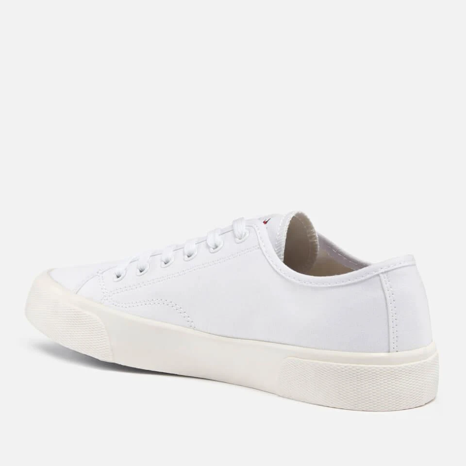Tommy Jeans TOMMY JEANS WOMEN'S LOW TOP CANVAS TRAINERS 2