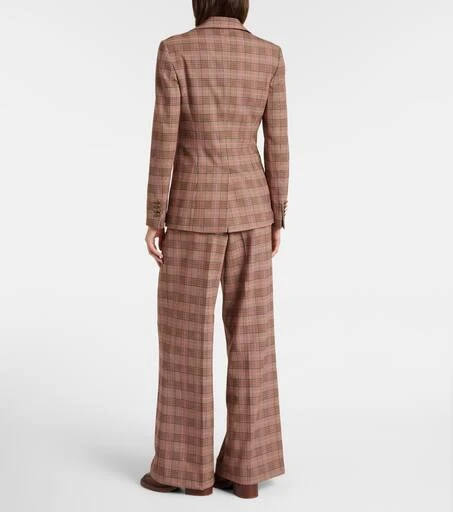 ETRO Checked wool-blend blazer 3
