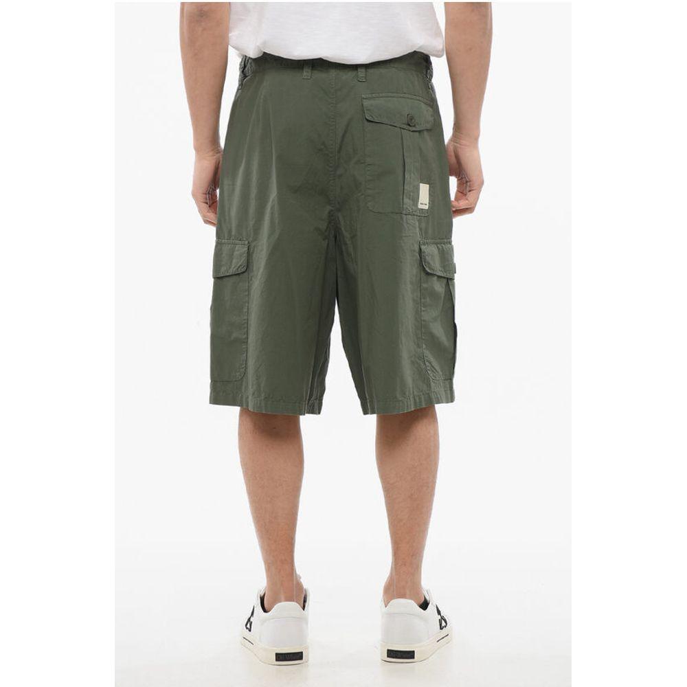 Armani EMPORIO Cotton Cargo Shorts with Men's Drawstring