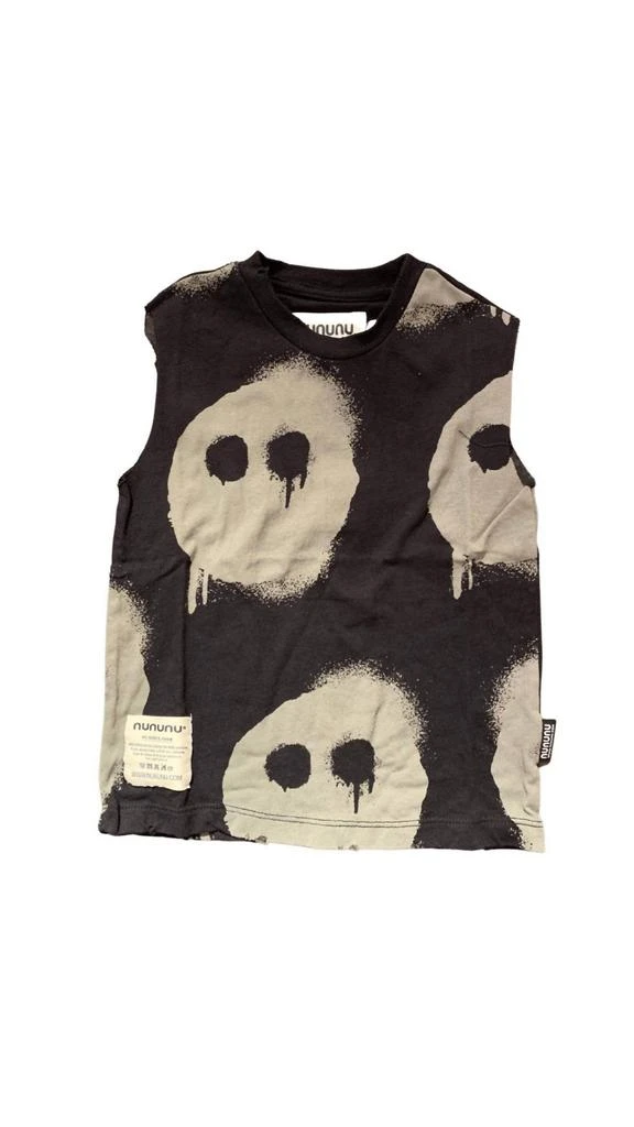 Nununu Kids Melting Masks Tank In Black
