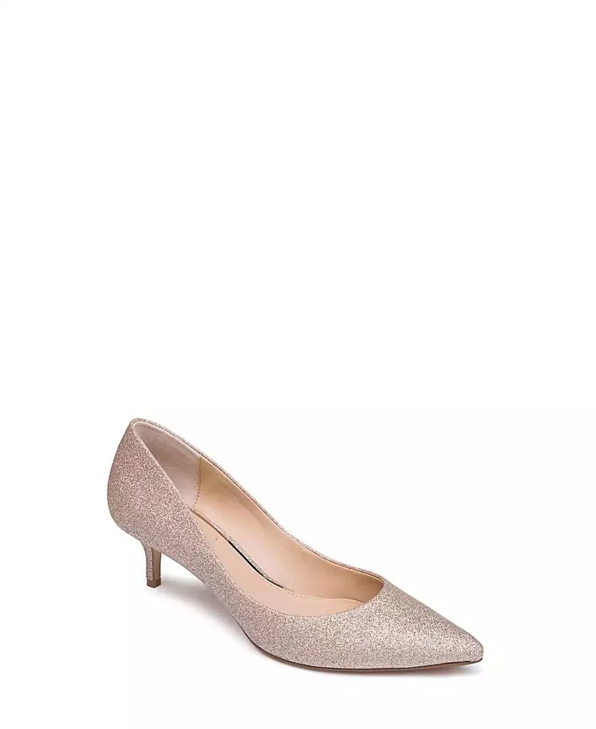 Badgley Mischka Women's Royalty Kitten Heel Evening Pumps 1