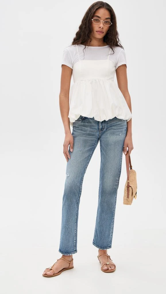 MOUSSY VINTAGE Farmingdale Slim Straight Jeans 4