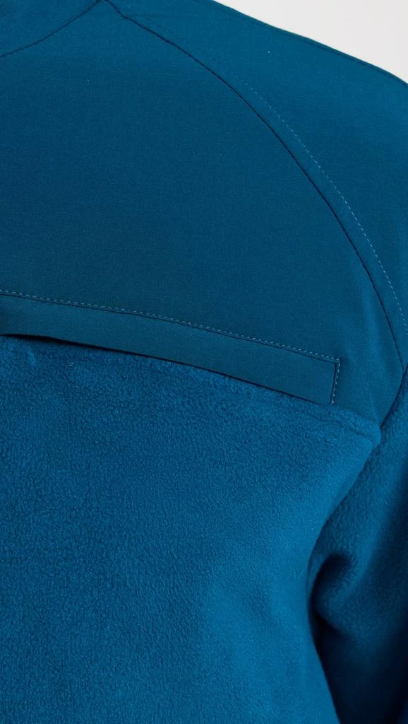 Alo Polar Fleece Cropped Wintry Mix Jacket 6