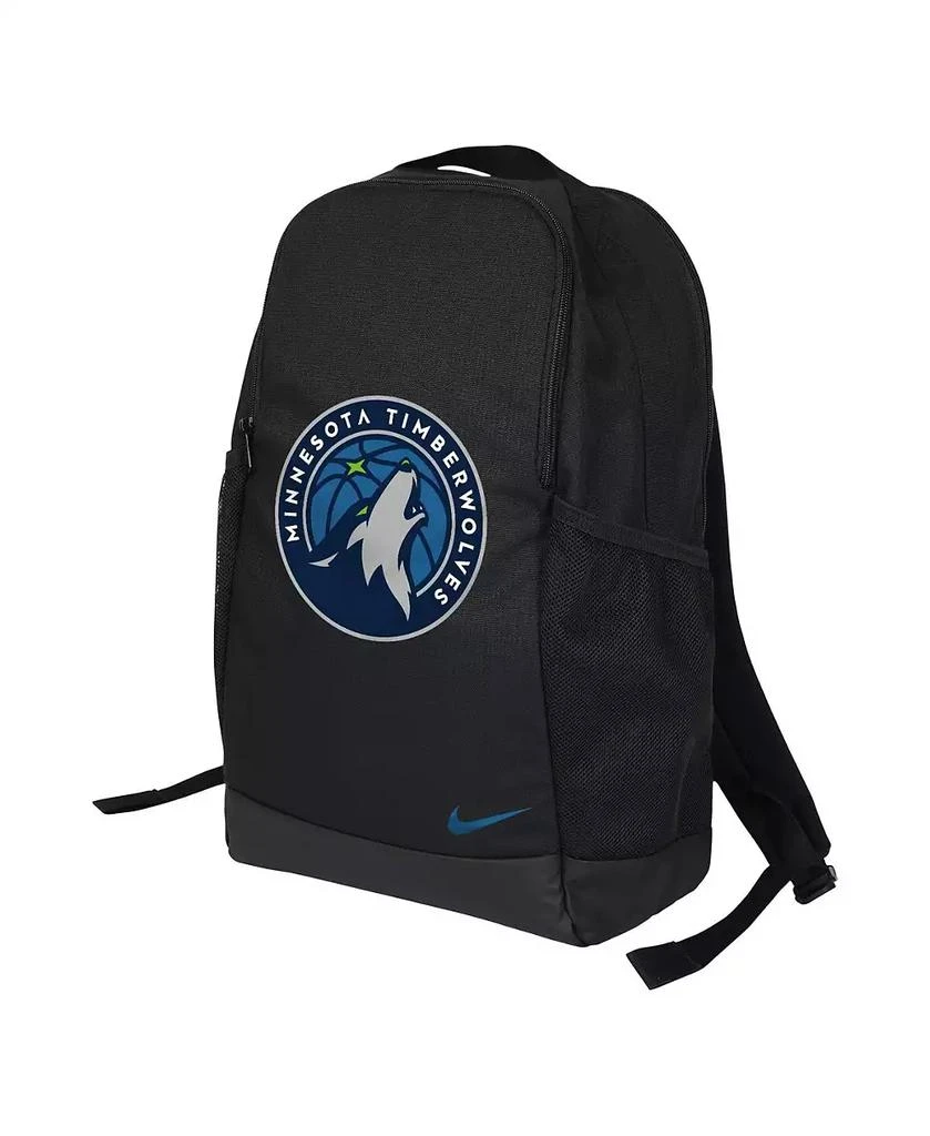 NIKE Black Minnesota Timberwolves Brasilia Backpack 2