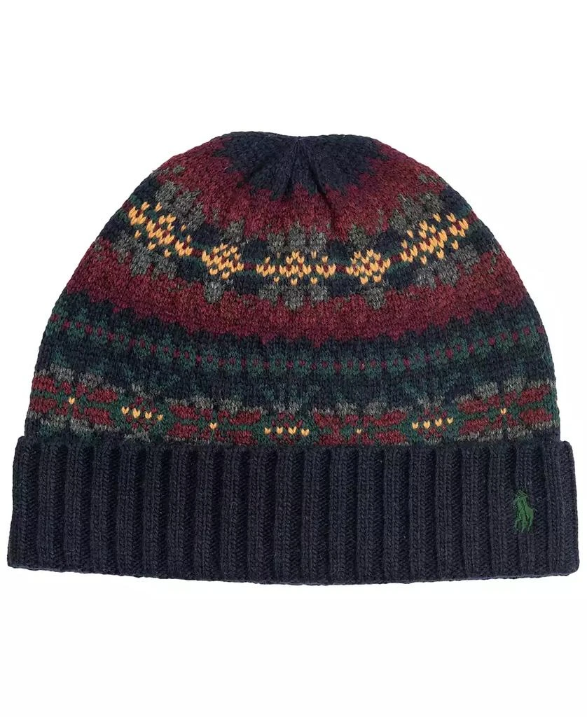 Ralph Lauren Men's Fair Isle Beanie 1