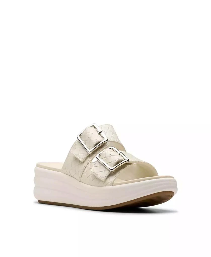 Clarks Cloudsteppers Women's Drift Buckle Slip-On Flat Sandals 1