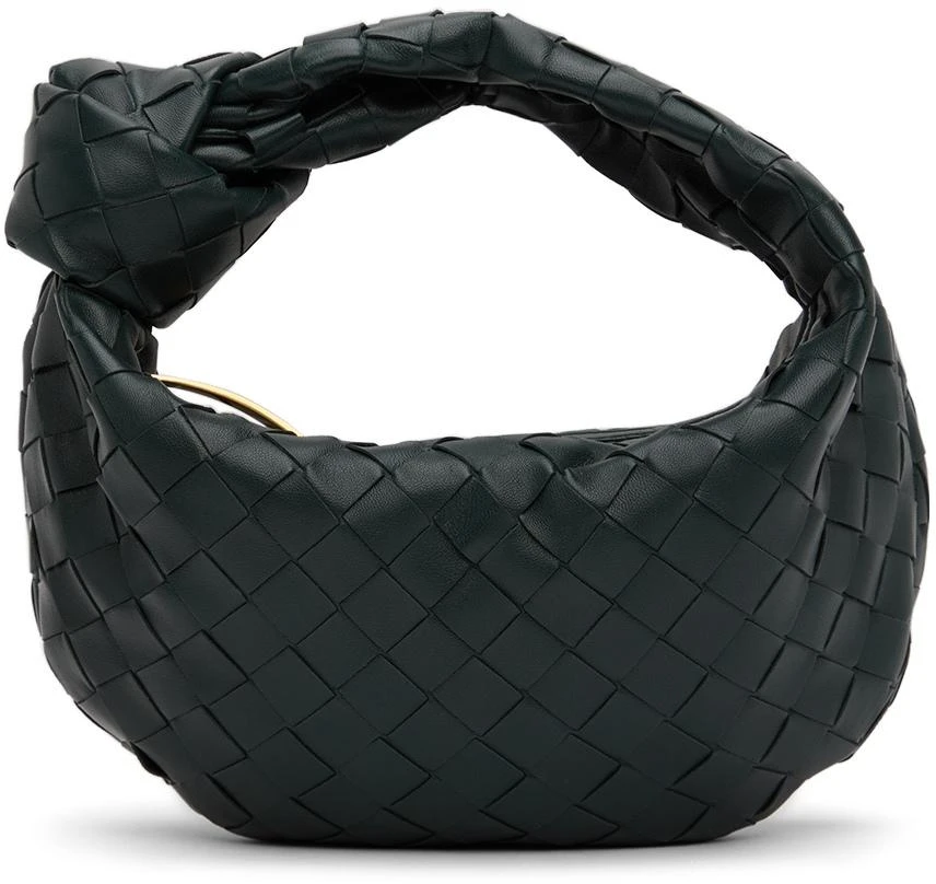 Bottega Veneta Green Mini Jodie Top Handle Bag 1